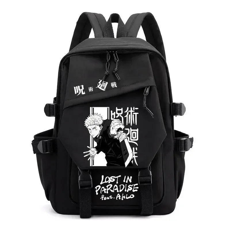 Jujutsu Battle School Bag, Knotweed Yuhito, Fushiguro, Anime, Japanese Personality, Student, Backpack, Holiday Gift