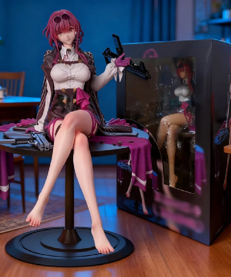 26cm Honkai Star Rail Kafka Sitting Action Figures Studio Version Pvc Ornament Game Character Model Ideal Gift Kids Collectors