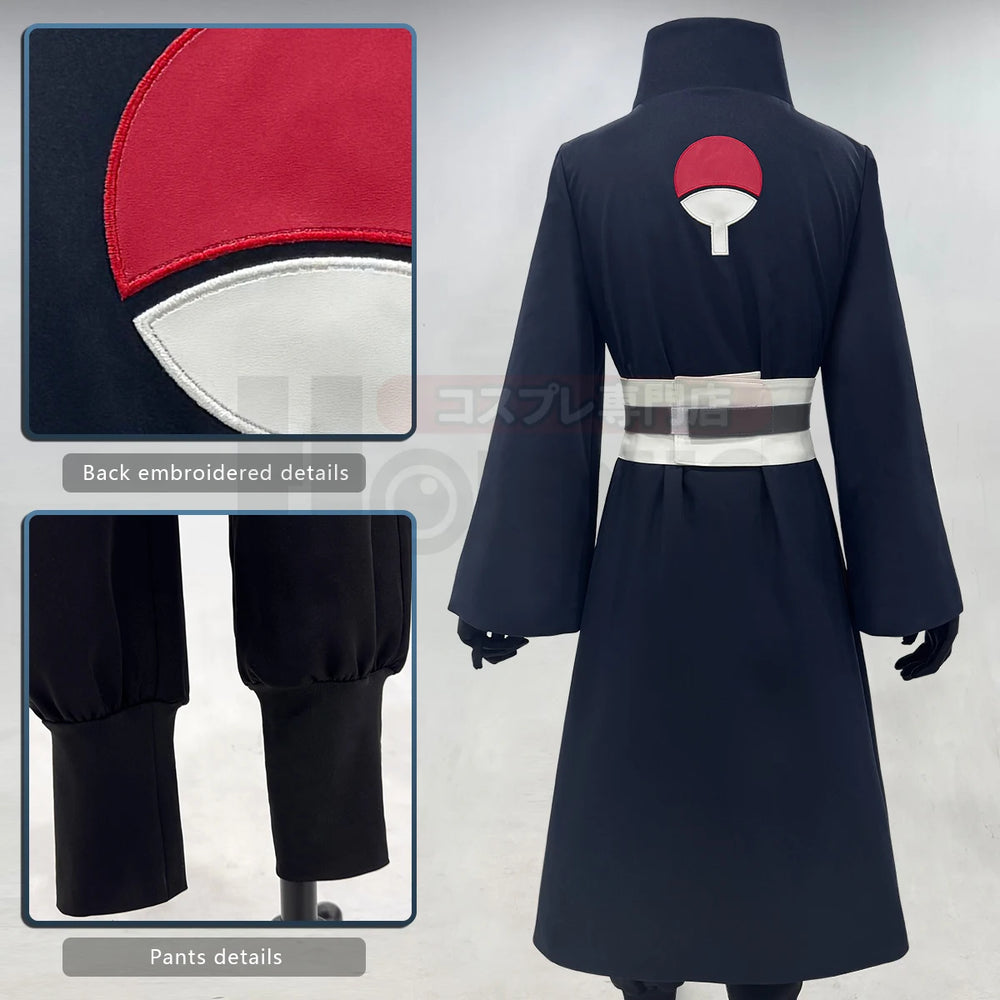 Naruto Uchiha Obito Cosplay Costume — Full Set 4