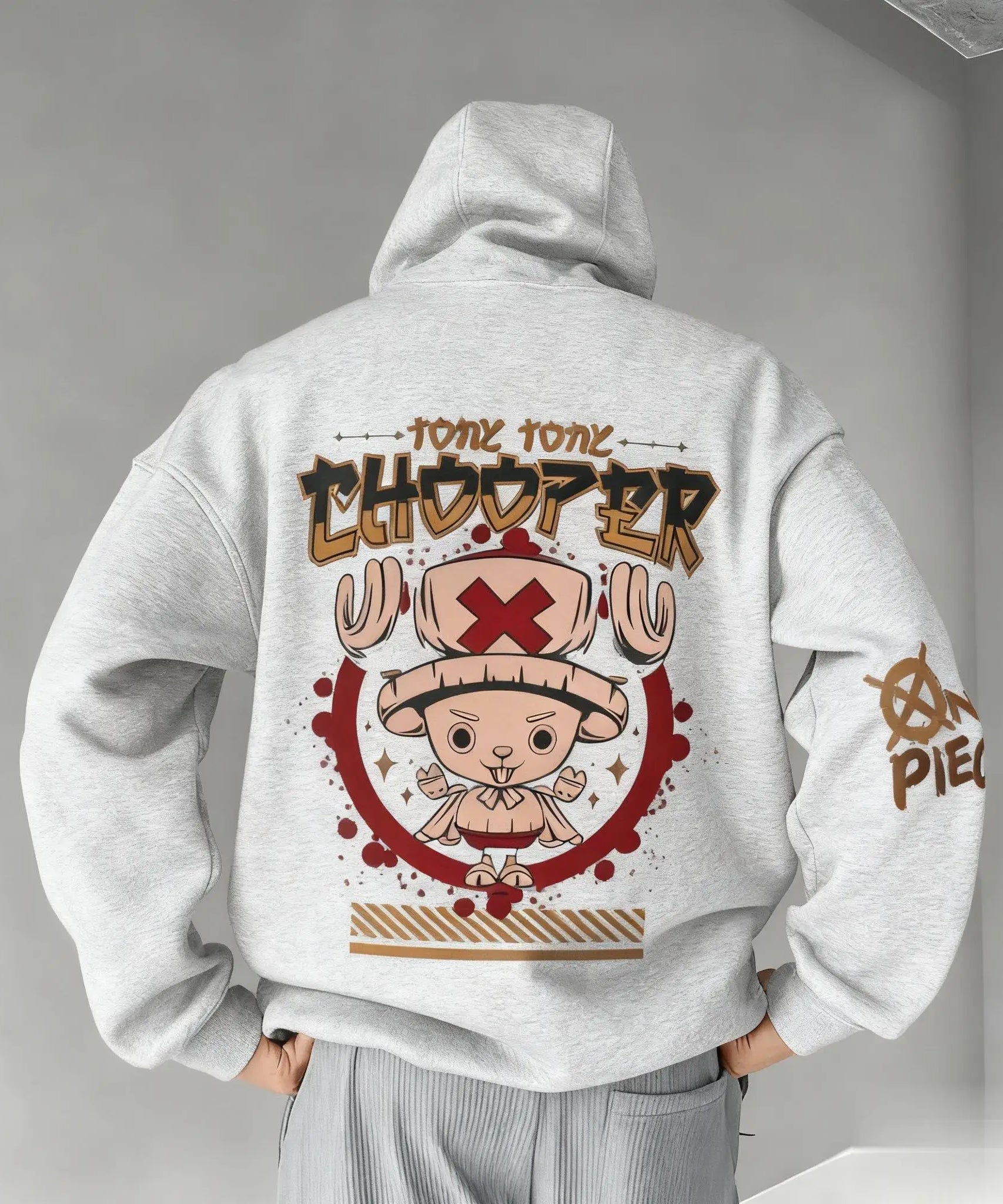 One Piece Anime Chopper Pullover Hoodie Men Women Autumn Winter Trendy Streetwear Casual Graphic Print Cosplay Hooded Sweatshirt