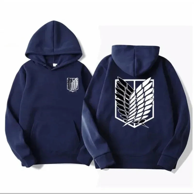 Attack on Titan Anime Hoodie – Premium Scout Regiment Streetwear Pullover for Men & Women 6