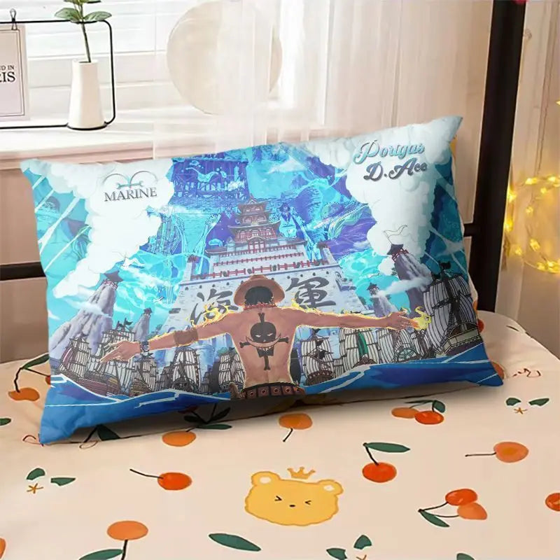 New One Piece Luffy Nami Zoro Chopper anime cushion pillow set pillow student nap pillow creative bedding holiday gift