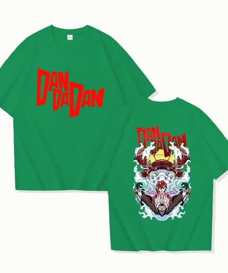 New Hot Anime Dandadan Ayase Momo Printing T-shirts Fashion Women Men Summer Tee Shirt Unisex Casual Short Sleeve Round Neck Top