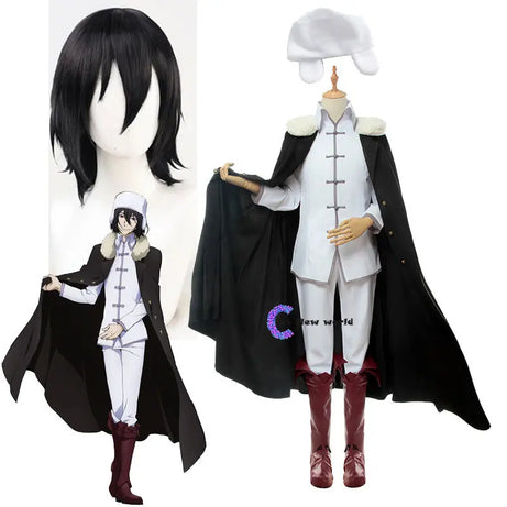 Bungo Stray Dogs Fyodor Dostoevsky Cosplay Costume Set