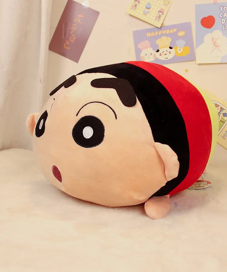 35cm New Style Anime Crayon ShinChans Figures Shinchan Cute Pillow Kawaii Nohara Shiro Buriburizaemon Girl Room Decoration Gifts