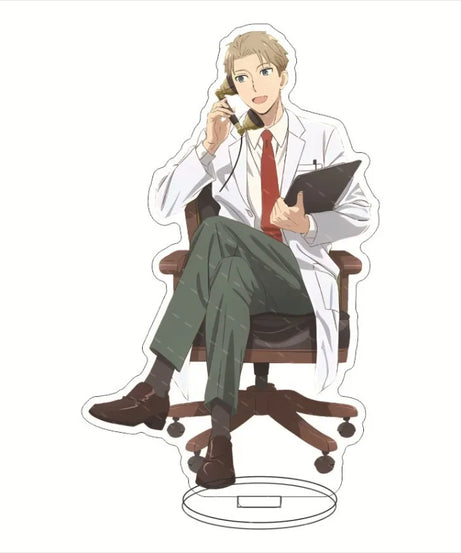 New Hot Anime Spy X Family Acrylic Stand Model Figure Cosplay Plate Holder Topper Birthday Fans Christmas Desk Decor Plate Gift