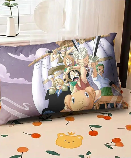 New One Piece Luffy Nami Zoro Chopper anime cushion pillow set pillow student nap pillow creative bedding holiday gift