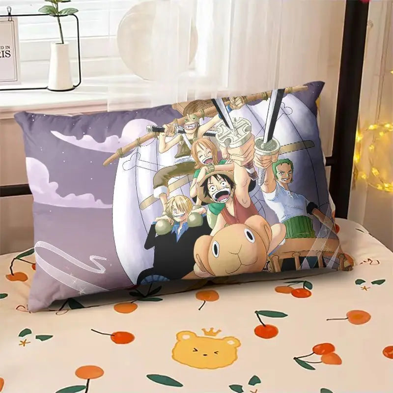 New One Piece Luffy Nami Zoro Chopper anime cushion pillow set pillow student nap pillow creative bedding holiday gift