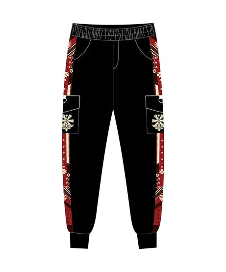 New Genshin Impact Cyno Xiao Zhongli Hu Tao Wanderer Kaedehara Kazuha Cosplay Costume Jogger Trouser Sport Gym Pants Tracksuit