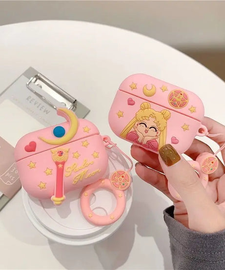 Girl Warrior AirPods 3 Earphone Case Apple Pro Third Generation AirPods S1/2nd Generation Bluetooth Earphone Case