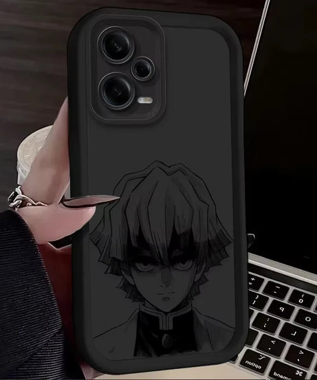Anime A-Agatsuma Z-Zenitsu Phone Case For Redmi Note 13 12 Pro Plus 5G 13 12 Pro 4G 5G 11 10 Pro 12S 11S 10S Redmi 13C 12 Cover