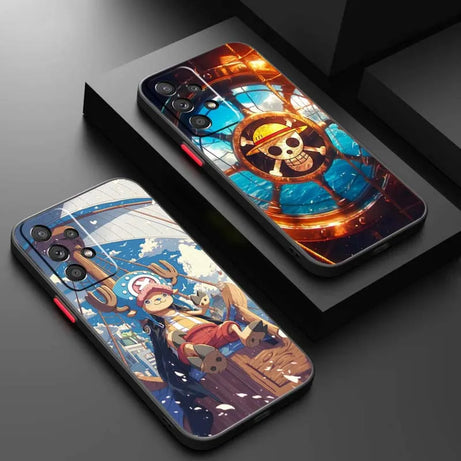 One Piece Frosted Translucent Case – Samsung A Series (A14–A73)