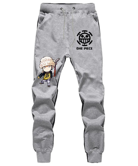 Students Casual Pants for Men and Women Summer Fashion Sports Breathable Cotton Pants Anime ONE PIECE Print Luxury Long Pants