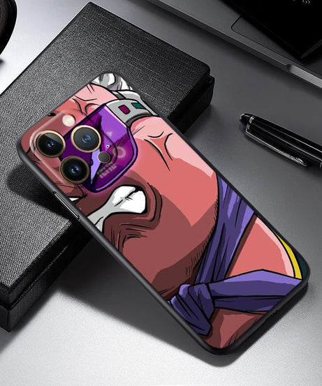 Dragon Ball Z Logo Black TPU Case – iPhone 7 to 15 Pro Max