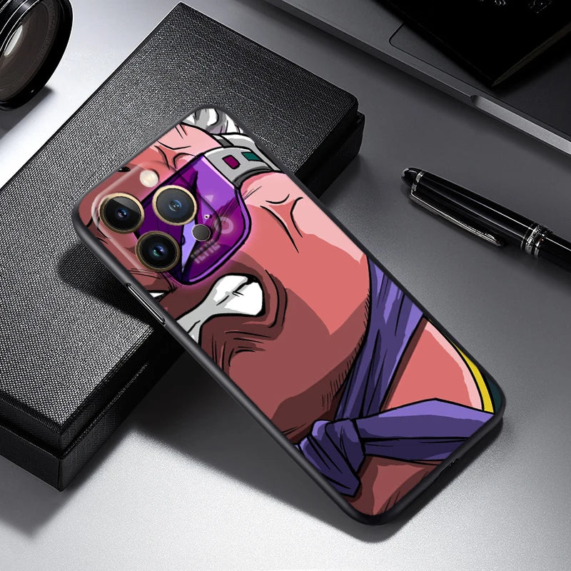 Dragon Ball Z Logo Black TPU Case – iPhone 7 to 15 Pro Max