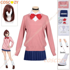 Dandadan Momo Ayase Cosplay Costume — School Uniform & Wig