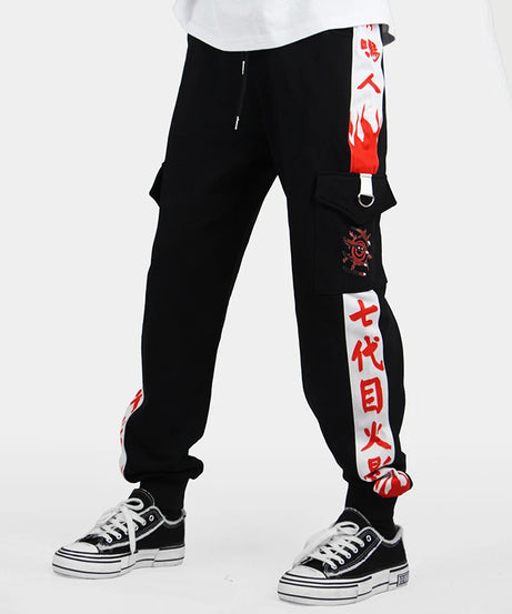 New Anime Peripherals Casual Pants Uzumaki Naruto Uchiha Sasuke Uchiha Itachi Hatake Kakashi Sweatpants Trousers Slacks Overalls