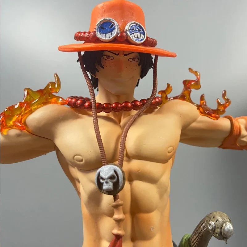 One Piece Portgas D. Ace PVC Action Figure — 27cm Statue 5