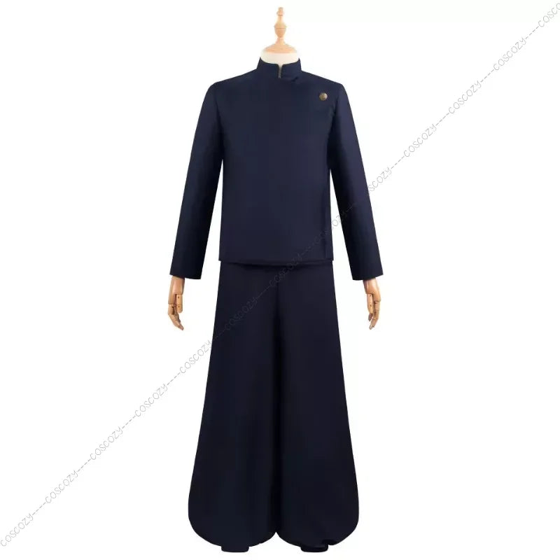 Anime Jujutsu Kaisen Geto Suguru Cosplay Costume – Tokyo Jujutsu High Uniform Suit & Wig Set 2