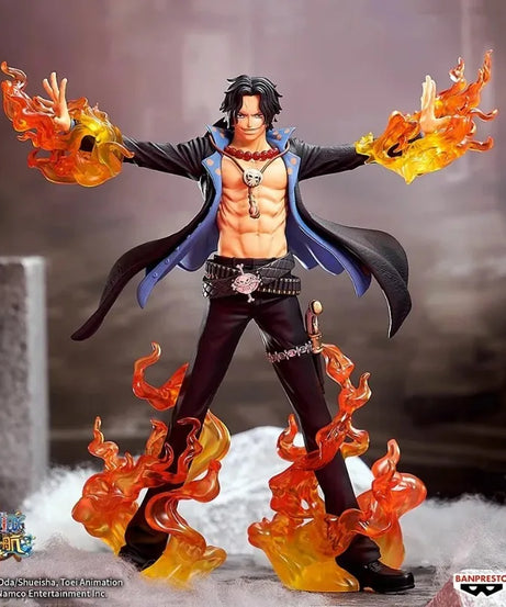 Banpresto One Piece DXF Portgas D. Ace 18cm Anime Figure Collectible