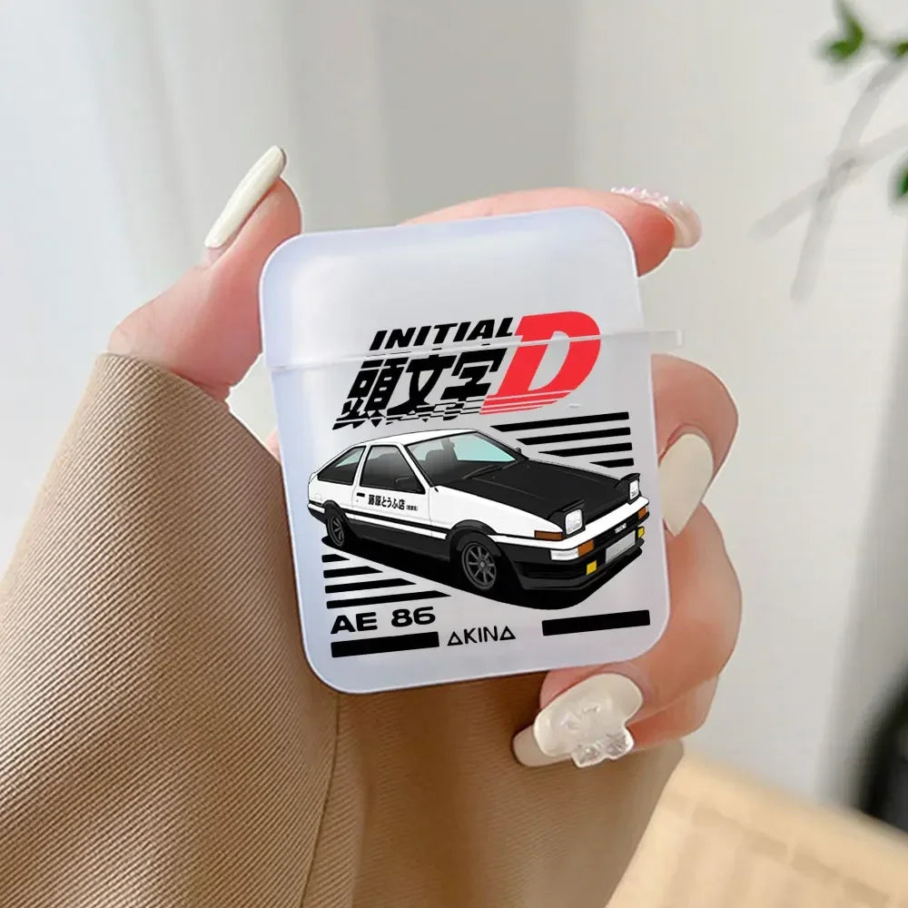 Fujiwara Takumi AE86 AirPods Case – Initial D Anime Protective Cover (1/2/3/Pro/4)