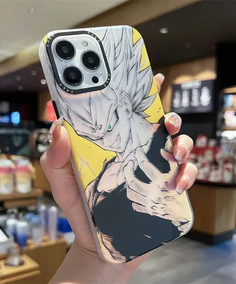 Dragon Ball Goku Phones Cases for IPhone 14 Pro Max Plus 11 12 13 Anime Super Saiyan Creative Shockproof Frosted Cover