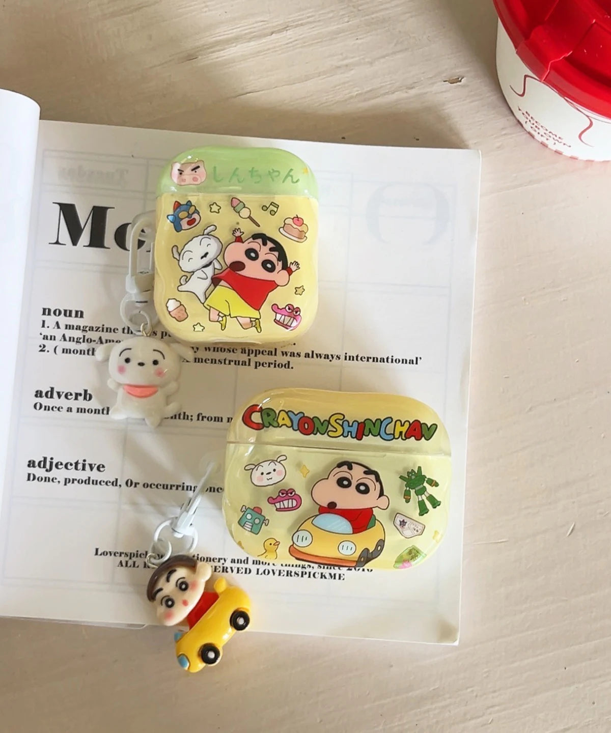 Shin-chan AirPods Case – Cute & Fun Anti-Drop Cover for Pro/Pro 2/3/4