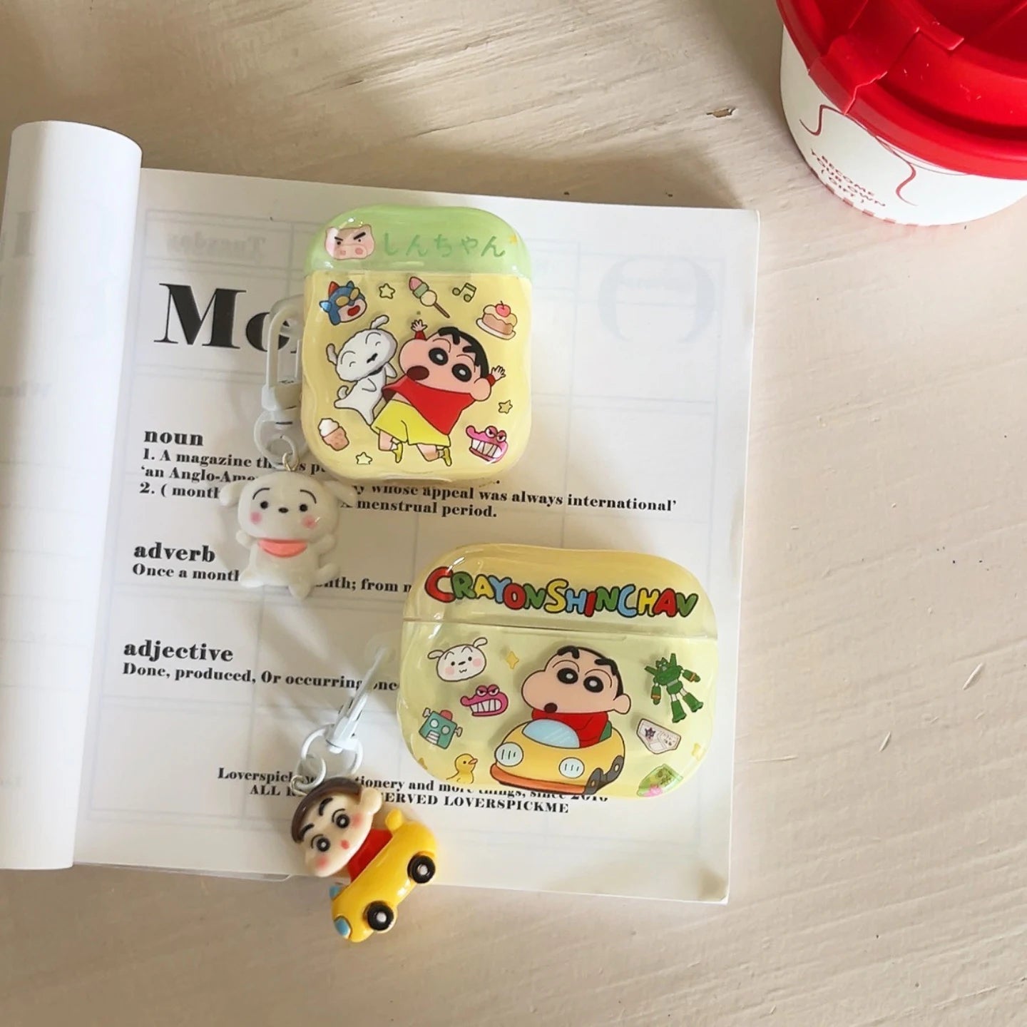 Shin-chan AirPods Case – Cute & Fun Anti-Drop Cover for Pro/Pro 2/3/4