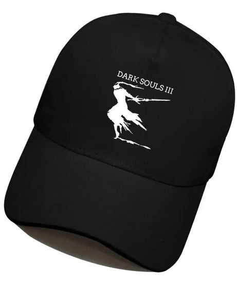 Dark Souls 3 baseball cap black souls 3pc anime car personality fashion simple sunscreen men's and women's caps holiday gift