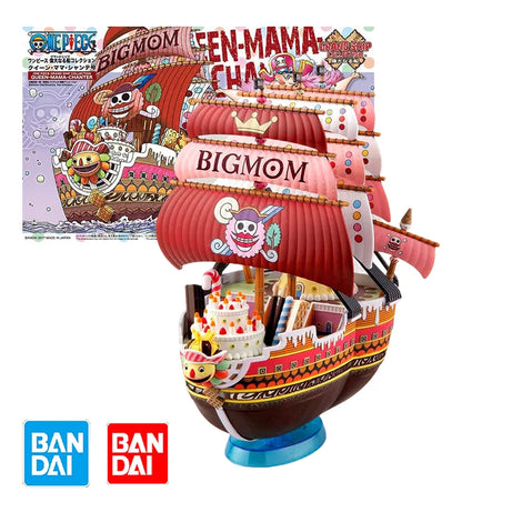 One Piece Anime Figure Grand Ship Collection Big Mom Queen Mama Chanter Ornaments  Assembly Model Anime Action Figure