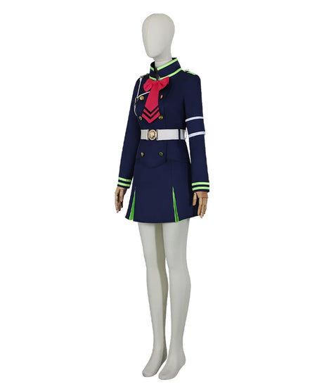 Women Anime Shinoa Hiiragi Cosplay Costume