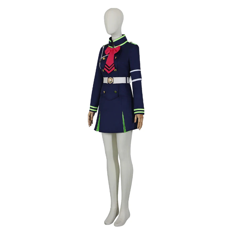 Seraph of the End Shinoa Hiiragi Cosplay Costume 3