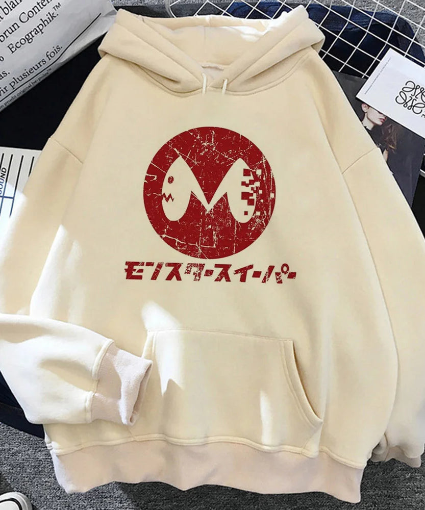 Kaiju No. 8 Hoodie – Y2K Anime Streetwear Pullover