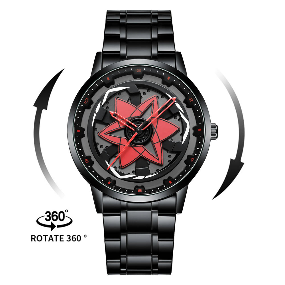 Naruto Sharingan 3D Quartz Watch — Waterproof Men's Watch 8