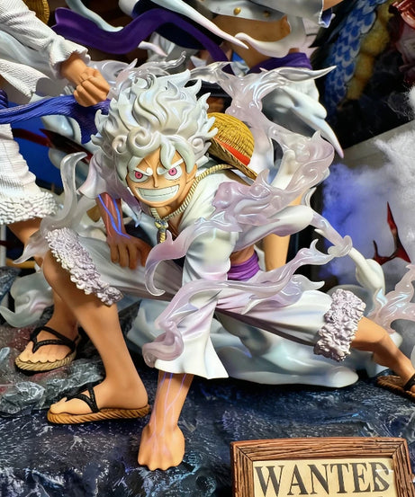 One Piece 16cm 8x Scope Gear 2 Luffy Action Figures Nika Luffy Model PVC Anime Statue Toy Computer Case Decor Collectible Gift