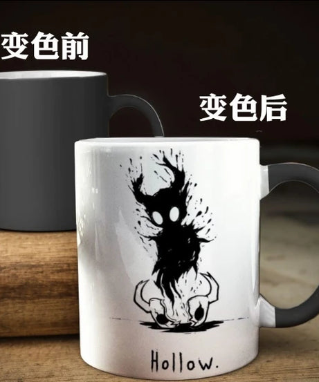 Hollow Knight Hornet Silk Song GK Tears City Window Mug Coffee Ceramic Color-Changing Cup Personalized Holiday Gift