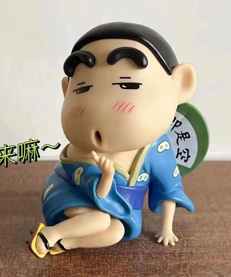 Crayon Shin chan Cute Joke Anime Office Desktop Car Creative Cute Bedroom Decoration Doll Handmade Birthday Gift