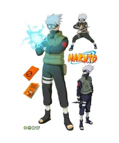 Naruto Wall Stickers, Personalized 3D Three-dimensional Adhesive Wall Stickers, Waterproof Glass Stickers, Decorative Paintings