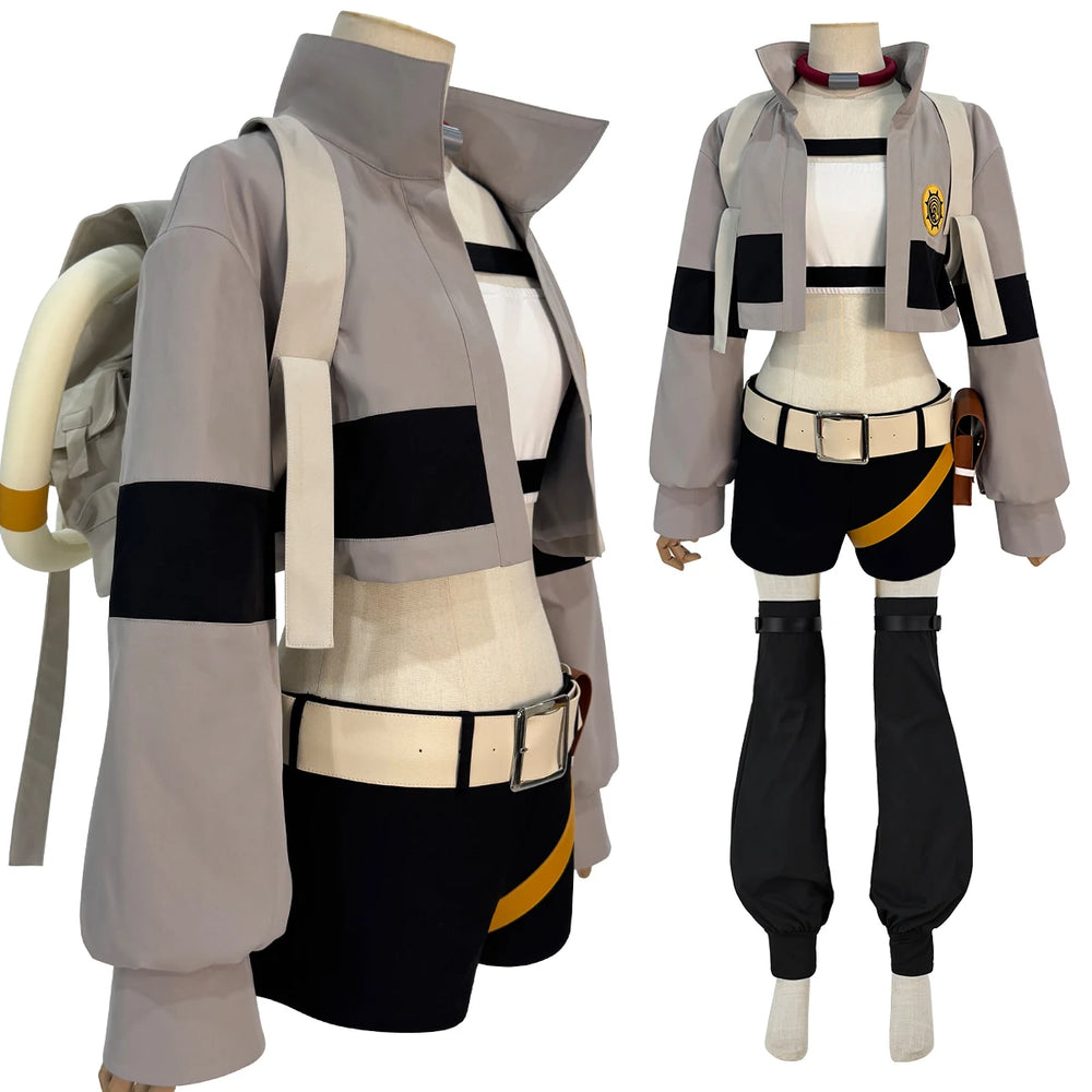 Gachiakuta Riyo Cosplay Costume — Vest & Bag Set 2