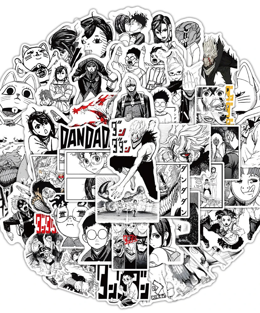 10/30/50/100pcs Anime Dandadan Graffiti Stickers DIY Laptop Motorcycle Luggage Waterproof Sticker for Kids Classics Toys