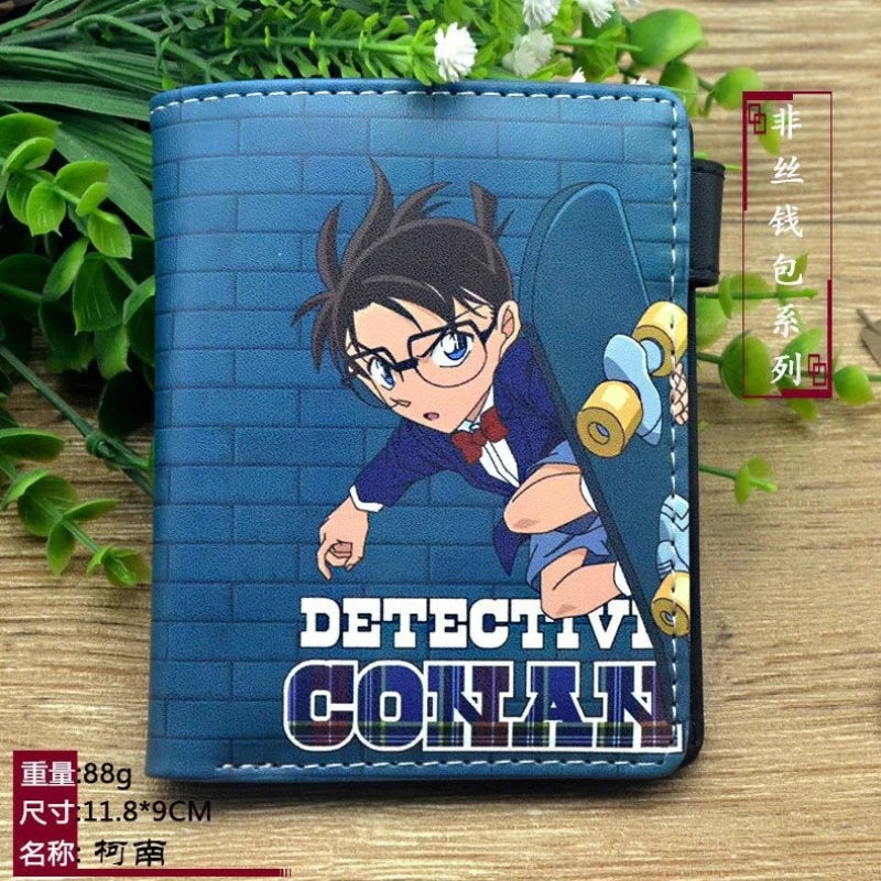 Detective Conan Zip Wallet — Card Holder with Coin Purse 3