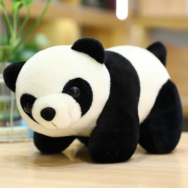 New Funny Aquarium Plush Toys Stuffed Soft Sea Lion Polar Bear Panda Doll Cuddly Desktop Pets Room Decor Kids Gift