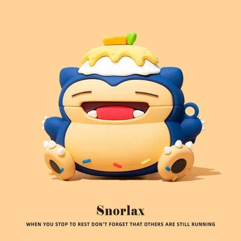 Pokemon  Case silicone For AirPods 3 Protective sleeve For AirPods Pro 1/2/Pro2 Cover 3D silicone Fall prevention Case