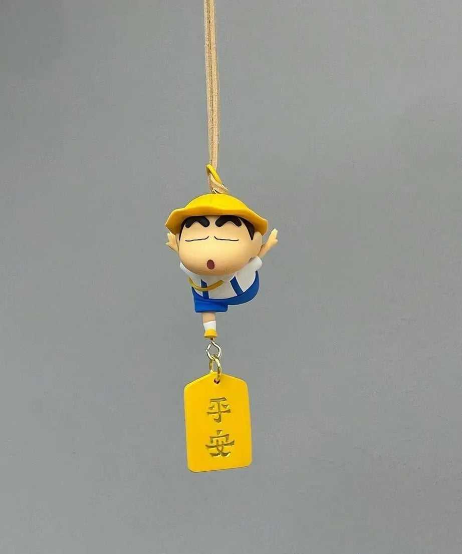 Anime Series Crayon Shin chan Cute Car Hanging Accessories Creative Gifts Safe Accessories Can Give to Friends