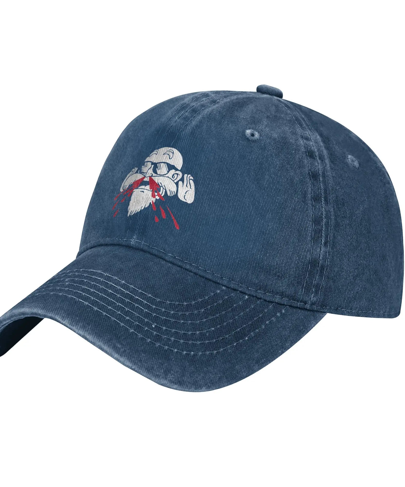 Master Roshi Distressed Denim Cap – Dragon Ball Z Unisex Adjustable Hat