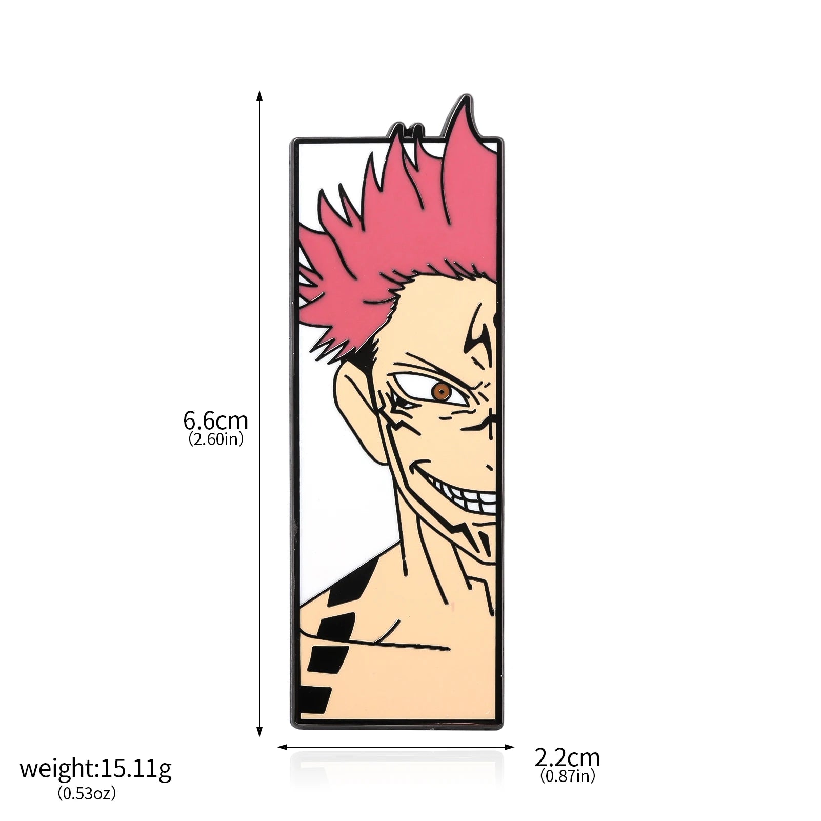 Hot-blooded Anime Jujutsu Kaisen Brooch Badge Brooch Vitality Satoru Gojo Brooches for Women Men Jewelry Accessorie Gift