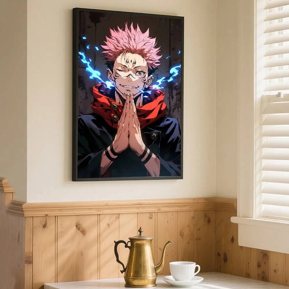 Anime Jujutsu Kaisen Ryomen Sukuna Poster Print – Wall Art Decor Poster 6