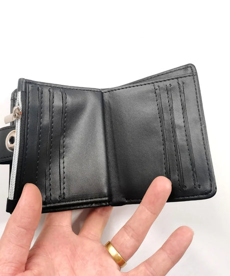 Attack on Titan Short Men Wallet Levi Survey Corps Men's Women's Coin Purse Scout Regiment Money Bag