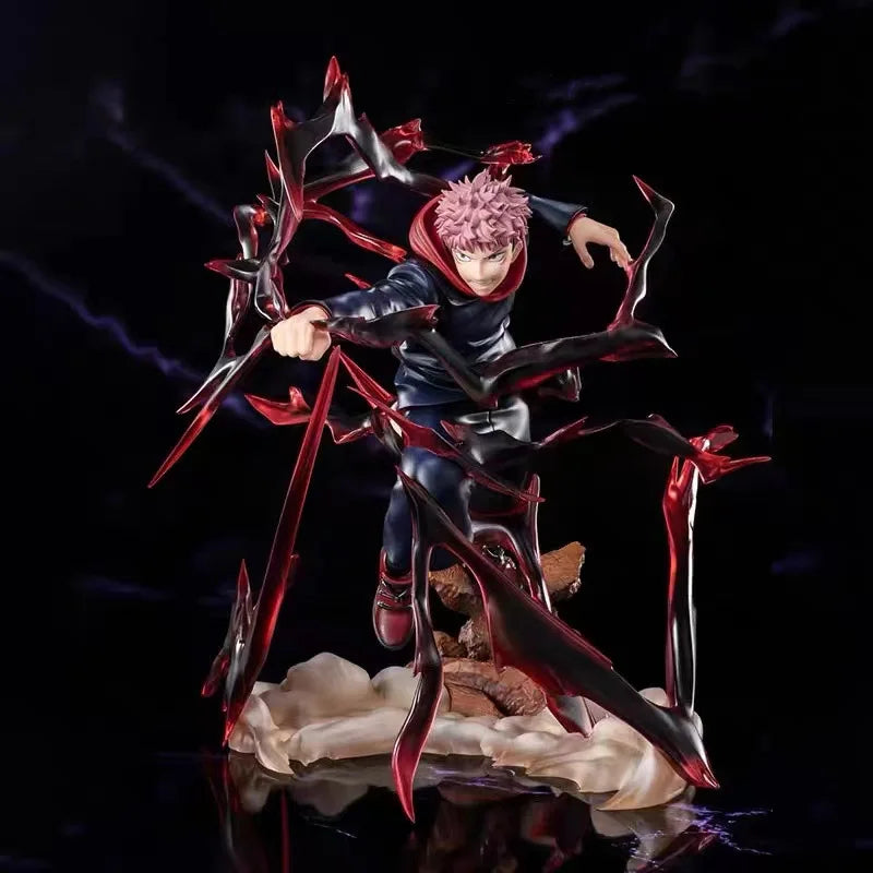 Jujutsu Kaisen Yuji Itadori (Black Flash) PVC Figure — 19cm