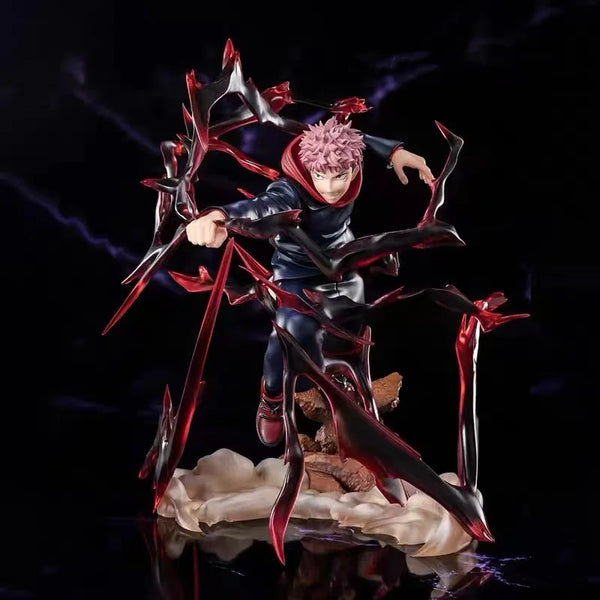 Jujutsu Kaisen Yuji Itadori (Black Flash) PVC Figure — 19cm